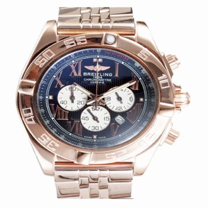 Breitling Chronomat B01 AB011012/C783-SS Automatic Black Dial Watch