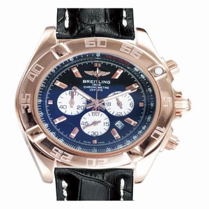 Breitling Chronomat B01 AB011012/C788 43.5mm Rose Gold Case Blue Dial Watch