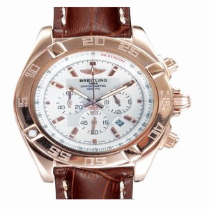 Breitling Chronomat B01 AB011012_Q575-2CD Rose Gold Case White Dial 43.5mm Watch