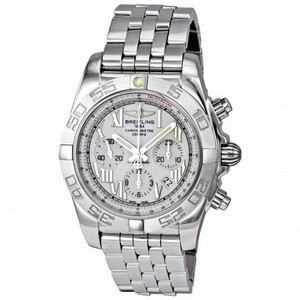 Breitling Chronomat B01 Antarctica White Chronograph Men's Watch AB011011-A690SS