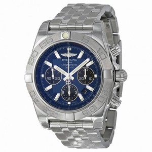 Breitling Chronomat B01 Blue Dial Automatic Chronograph Men's Watch AB011011-C789SS