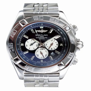Breitling Chronomat B01 C.Steel 01 Mens Round Stainless Steel Case Watch