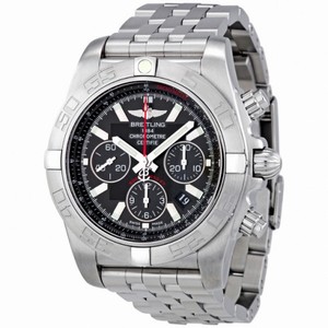 Breitling Chronomat B01 Flying Fish Black Dial Automatic Men's Watch AB011010-BB08SS