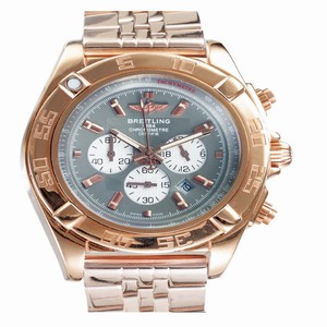 Breitling Chronomat B01 IB011012/A696-TT Grey Dial 43.5mm Rose Gold Case Watch