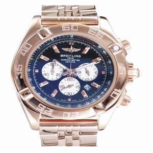 Breitling Chronomat B01 IB011012/C790-TT Rose Gold Case Mens Round Watch