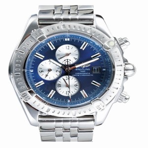 Breitling Chronomat Evolution A1335611/C645-SS Blue Dial Automatic Round Watch