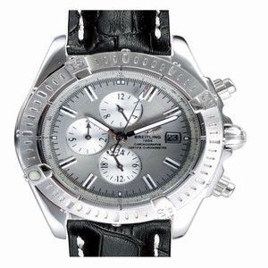 Breitling Chronomat Evolution A1335611/f517-1CD Stainless Steel Case Grey Dial 43.7mm Watch