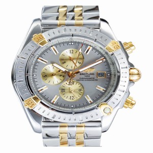 Breitling Chronomat Evolution B1335611/g570-SS Grey Dial Silver Stainless Steel Strap Round Watch