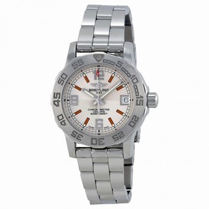 Breitling Colt 33 Silver Dial Ladies Watch A7738711-G764SS