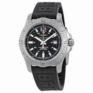 Breitling Colt Automatic Black Dial Black Rubber Men's Watch A1738811-BD44BKPD3