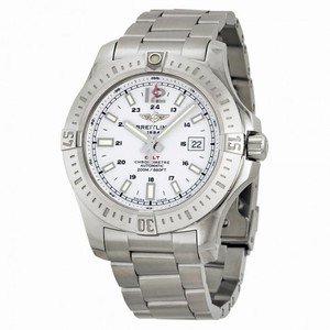 Breitling Colt Automatic Silver Dial Stainless Steel Men's Watch A1738811-G791SS