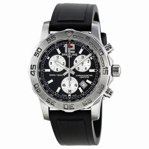 Breitling Colt Chronograph II Chronograph Black Dial Stainless Steel Men's Watch A7338710-BB49