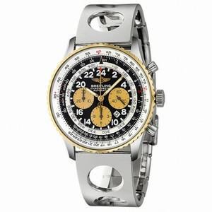 Breitling Cosmonaute Black Dial Steel Air Racer Automatic Men's Watch D22322P6-BA20SS