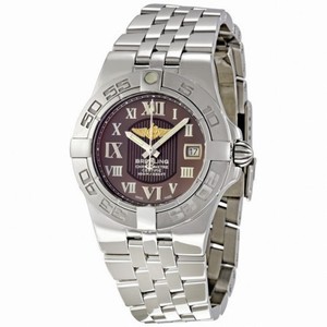 Breitling Galactic 30 Bronze Dial Steel Ladies Watch A71340L2-Q561SS