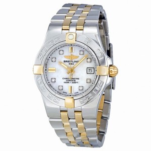 Breitling Galactic 30 Diamond Dial Ladies Watch B71340L2-A714TT