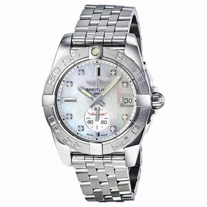 Breitling Galactic 36 Automatic Diamond Mother of Pearl Dial Unisex Watch A3733011-A717