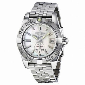 Breitling Galactic 36 Mother of Pearl Dial Stainless Steel Unisex Watch A3733011-A716SS
