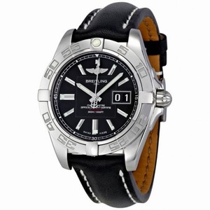 Breitling Galactic 41 Black Dial Automatic Men's Watch A49350L2-BA07BKLT