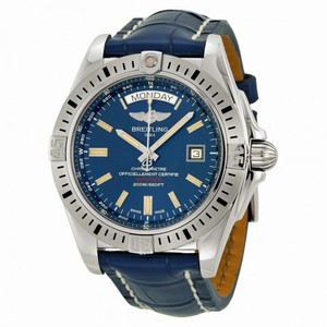 Breitling Galactic Blue Dial Automatic Men's Watch A45320B9-C902BLCT