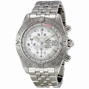 Breitling Galactic Chrono Silver Dial Automatic Men's Watch A1336410-G569SS