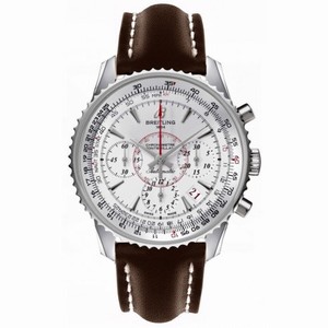 Breitling Montbrillant 01 Automatic Mercury Silver Dial Men's Watch AB013112-G709