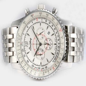 Breitling Montbrillant AB013112 Automatic White Dial Round Watch