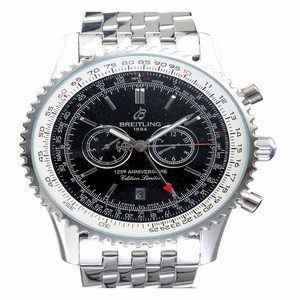 Breitling Navitimer 125e Anniversaire Steel Automatic 43mm Black Dial Watch