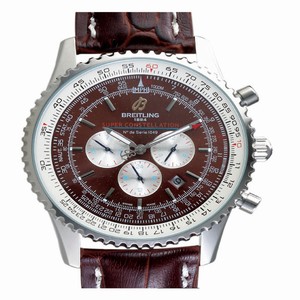 Breitling Navitimer A23322 Stainless Steel Case 42mm Brown Dial Watch