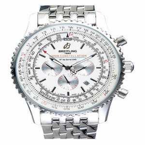 Breitling Navitimer A2332212/g532-SS Silver Stainless Steel Strap Mens 42mm Watch