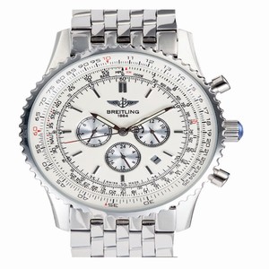 Breitling Navitimer A2332212/g532-SS Stainless Steel Case White Dial Stainless Steel Bezel Watch
