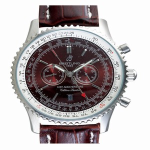 Breitling Navitimer A26322 Automatic Brown Dial Stainless Steel Bezel Watch