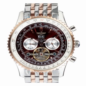 Breitling Navitimer AB012012/BB01 Tourbillon Brown Dial Round Watch