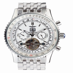 Breitling Navitimer AB012012-BB01BKLT Stainless Steel Bezel Mens Stainless Steel Case Watch