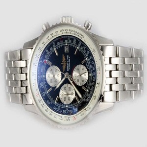 Breitling Navitimer Chronograph 1628 Mens Round Quartz Chronograph Watch