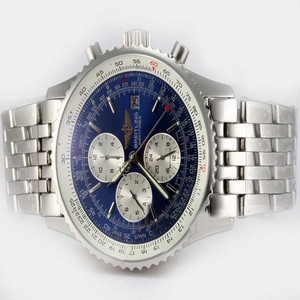 Breitling Navitimer Chronograph A13019 Round Mens Stainless Steel Case Watch