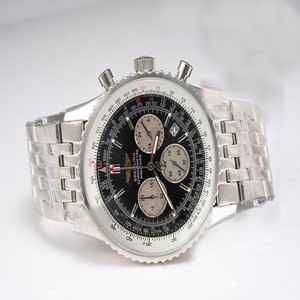 Breitling Navitimer Chronograph A23322 Black Dial Round Quartz Chronograph Watch