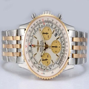 Breitling Navitimer Chronograph AB 0120 Round White Dial Automatic Watch