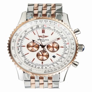 Breitling Navitimer D2332212/g534-TT Stainless Steel Case White Dial Stainless Steel Bezel Watch