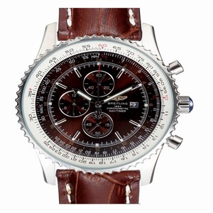 Breitling Navitimer H2432212/B852-2CD Brown Dial 46mm Brown Crocodile Leather Strap Watch