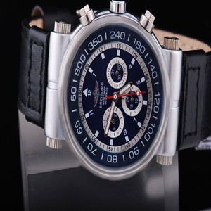 Breitling Navitimer Heritage Steel Black Dial Stainless Steel Bezel Automatic Watch