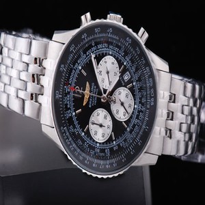 Breitling Navitimer Heritage Steel Mens Quartz Chronograph 42mm Watch