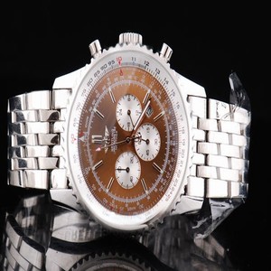 Breitling Navitimer Heritage Steel Stainless Steel Case coffee Dial Watch
