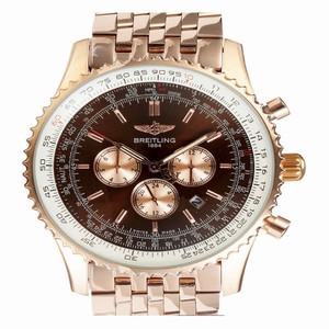 Breitling Navitimer R2332212/B838-2CT 41.8mm Rose Gold Rose Gold Strap Mens Watch