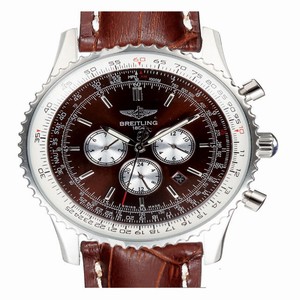 Breitling Navitimer R2332212/B838-2CT Brown Crocodile Leather Strap Brown Dial Watch
