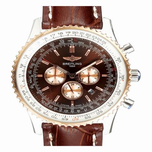 Breitling Navitimer R2332212/B838-2CT Mens Brown Crocodile Leather Strap 41.8mm Watch