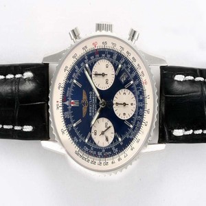 Breitling Navitimer World A1436002-B9-444 Blue Dial Round Watch