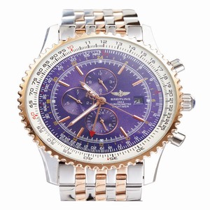 Breitling Navitimer World A2432212-C651 Automatic 46mm Purple Dial Watch