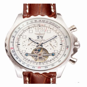 Breitling Professional Chronospace A2336035/F555 Brown Stainless Steel Strap 46mm Mens Watch