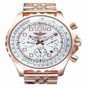 Breitling Professional Chronospace A2336035/g718-1OR Round Mens Gold Rose Gold Strap Watch