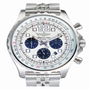 Breitling Professional Chronospace A2336035/g718-1OR Silver Stainless Steel Strap Mens Round Watch